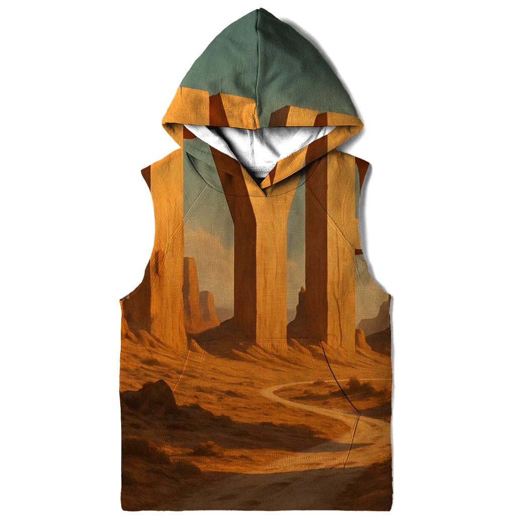 Desert Monolith Typeface Study heavyweight hoodies