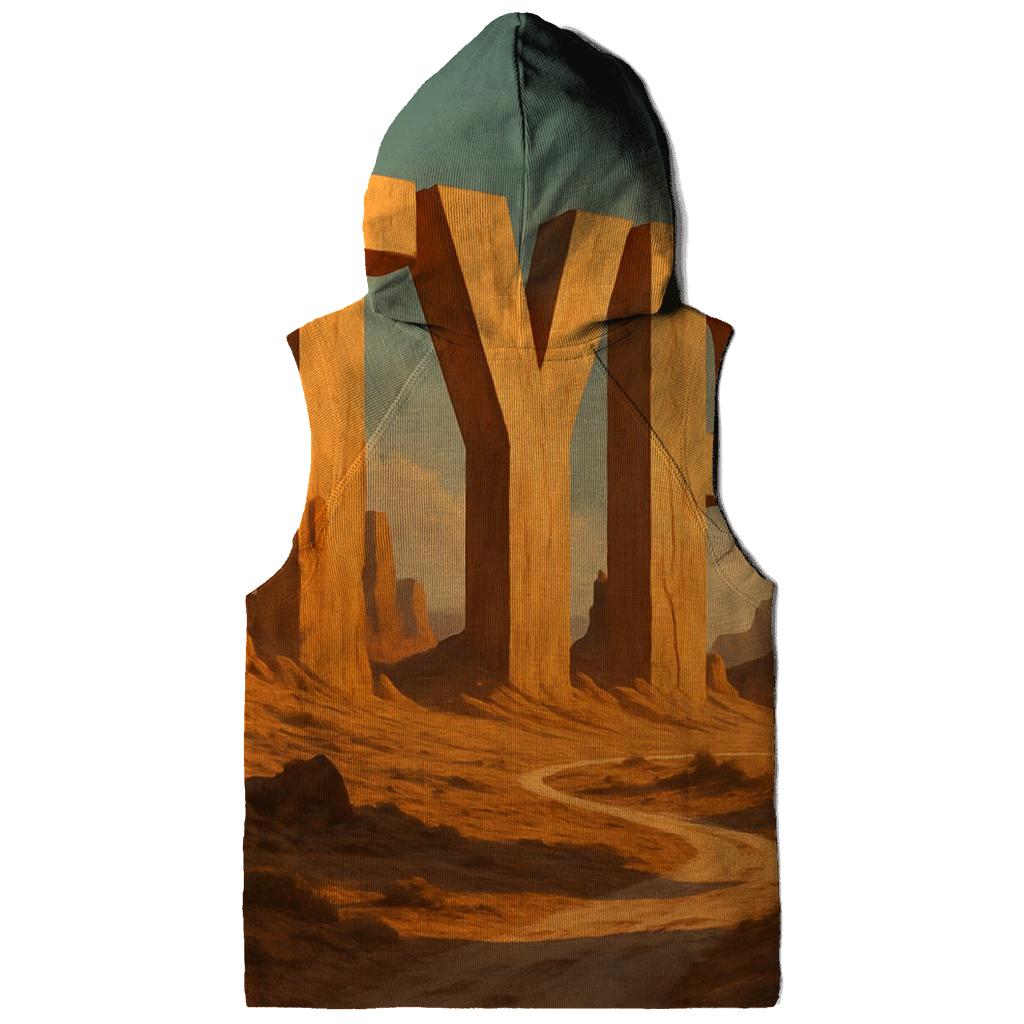 Desert Monolith Typeface Study heavyweight hoodies