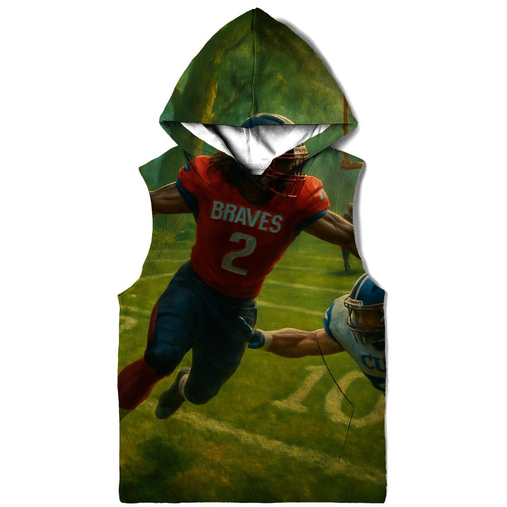 Forest Shrine End Zone Duel Braves Versus Cubs hoodies fashion