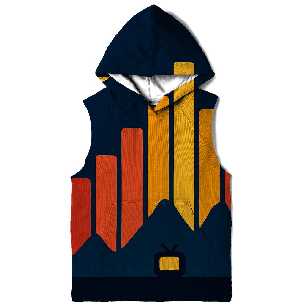 Equalizer Mountain Silhouette custom hoodies