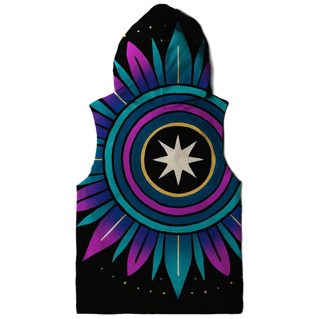 Mandala Sunburst Pulsar Rings designer hoodies
