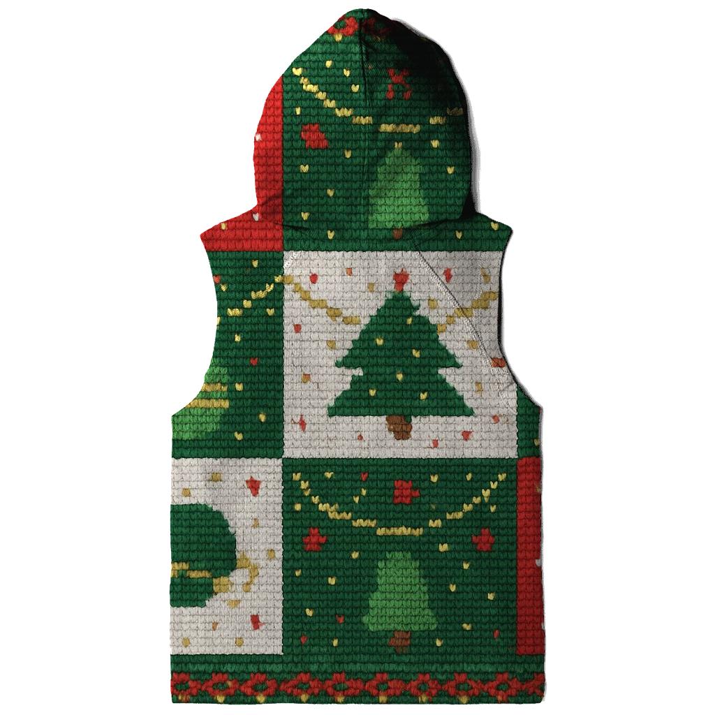 Stocking Galaxy Garland Grid Design lightweight hoodies