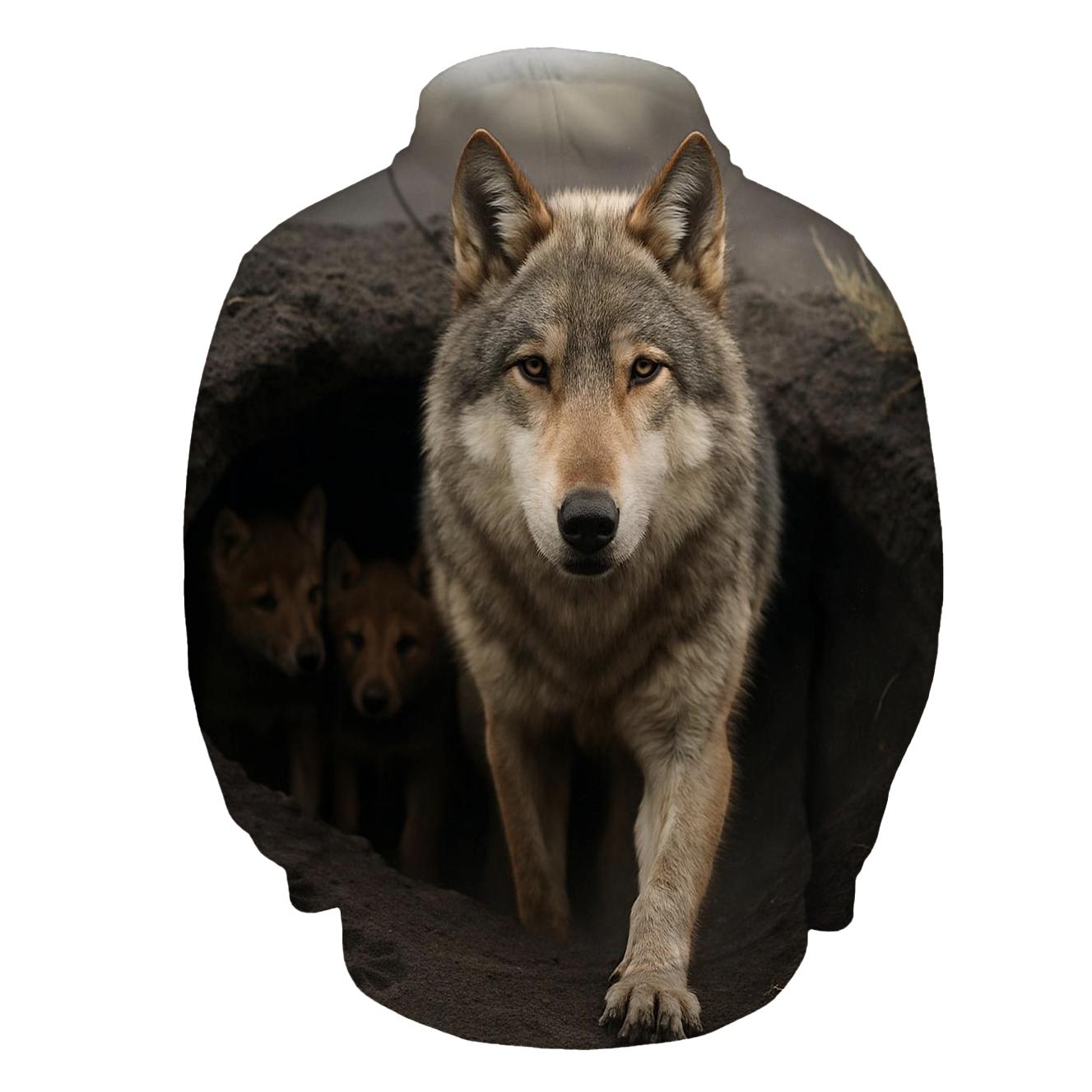 Den Site Survey On Volcanic Ash Plain heavyweight hoodies