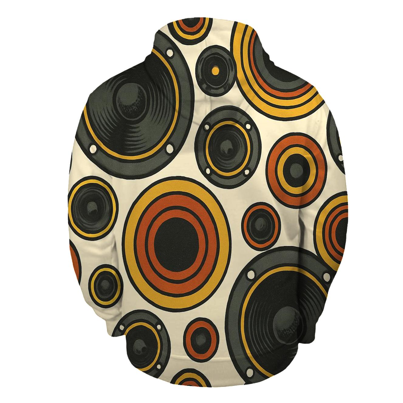 Analog HiFi Speaker Rings hoodie designs