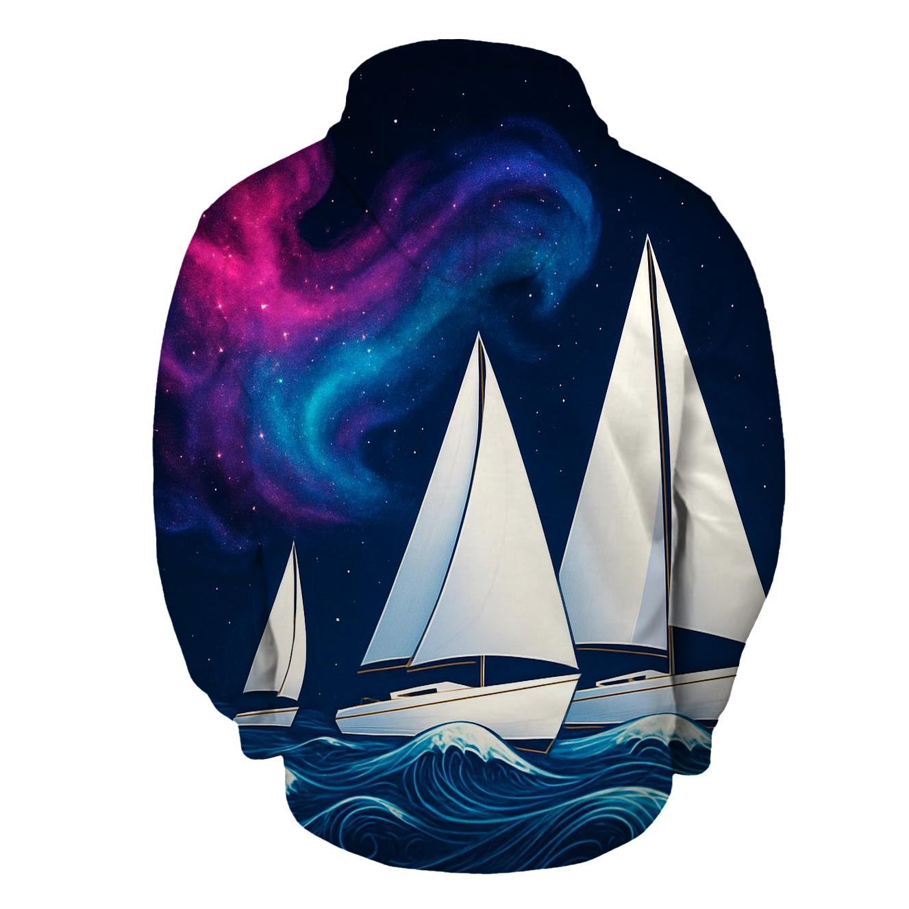 Nebula Wave Sailing Regatta hoodie trends
