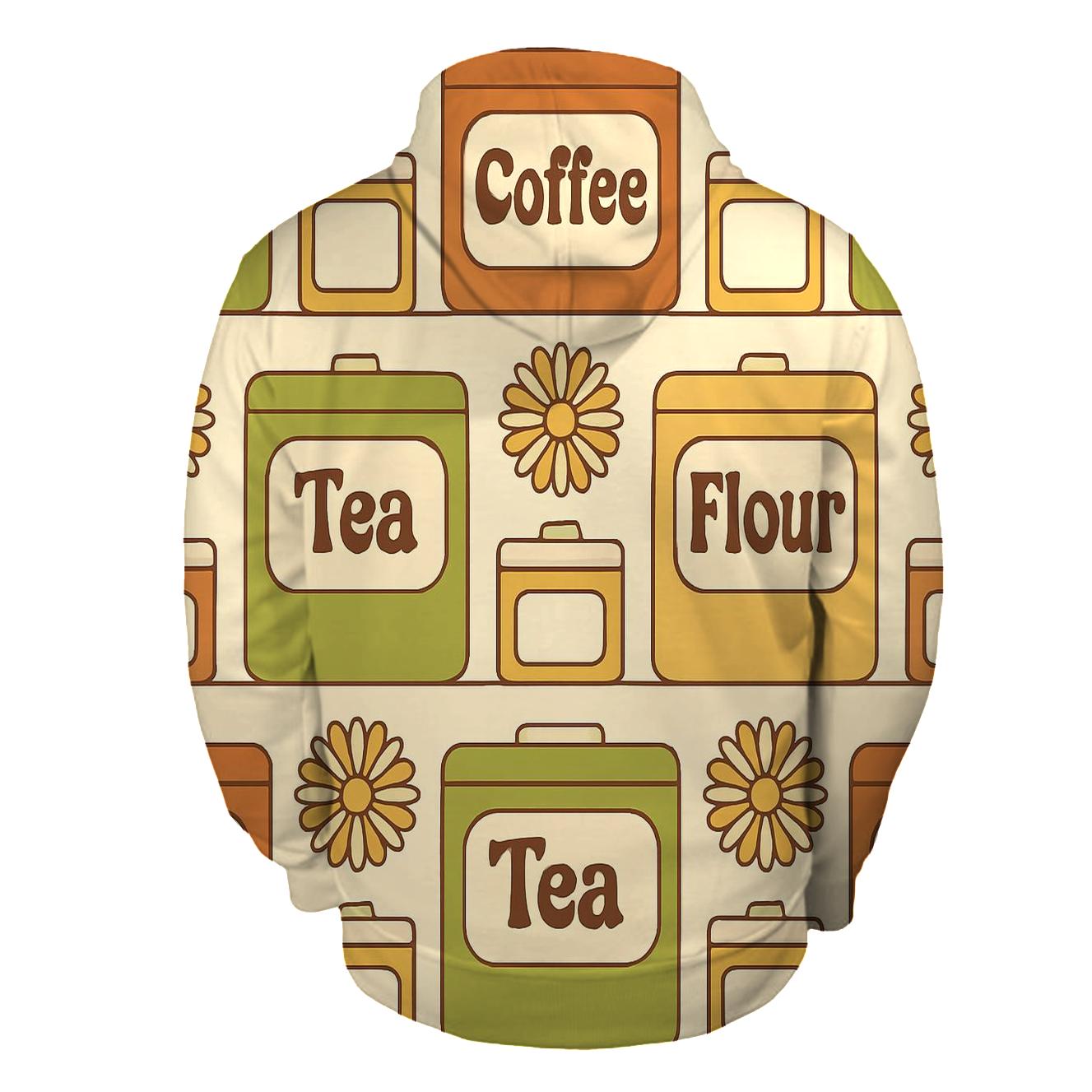 Sunburst Kitchen Canister Labels hoodie designs
