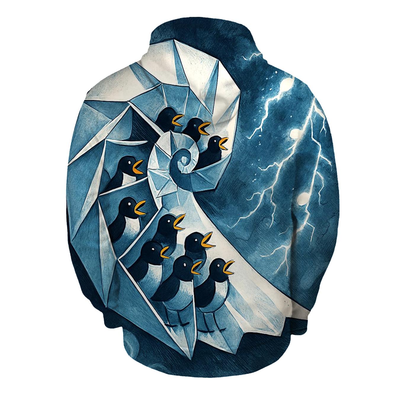 Paper Nautilus Storm Choir custom hoodies