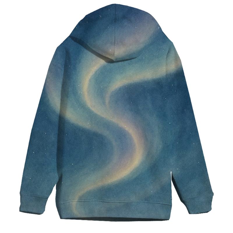 Aurora Prayer Breath printed hoodies