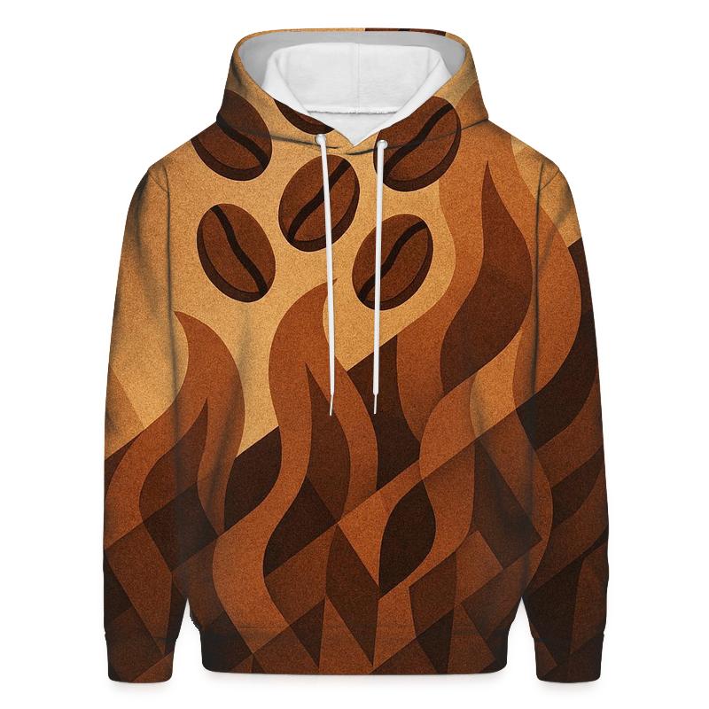 Roast Flame Mosaic custom hoodies