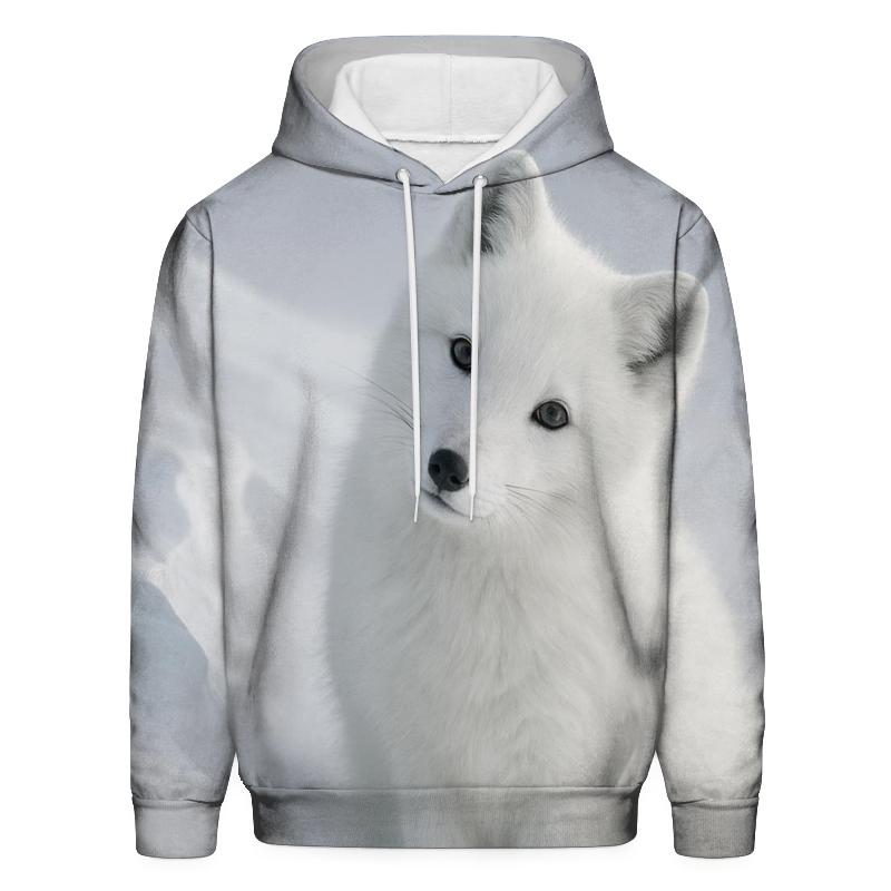 Frostline Listener Arctic Fox designer hoodies