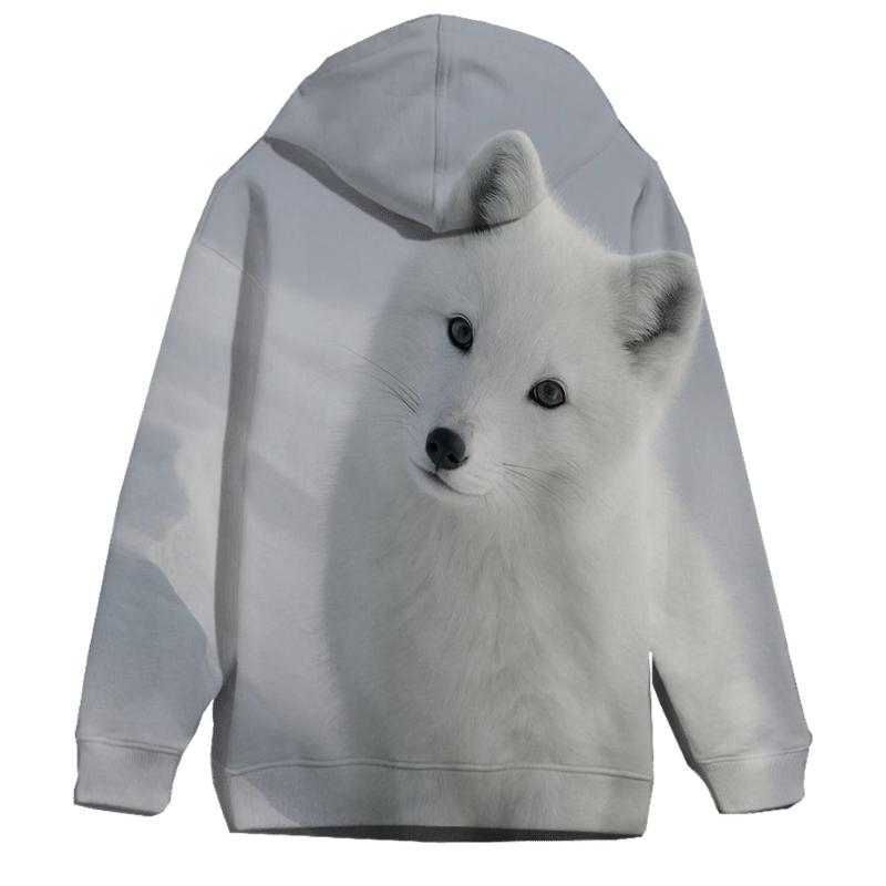 Frostline Listener Arctic Fox designer hoodies