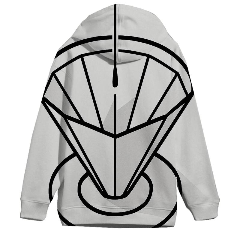 Filter Fold Geometry custom hoodies
