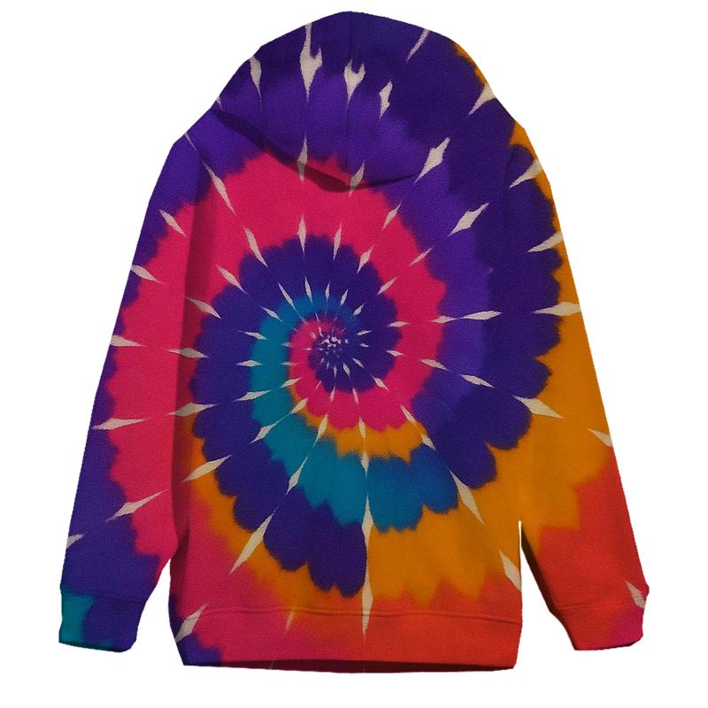 Nebula Spiral Overdye Whirlpool designer hoodies