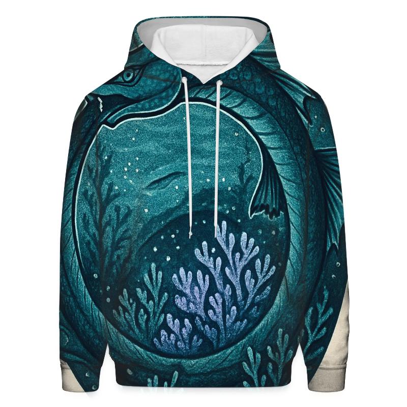 Aurora Reef Ouroboros heavyweight hoodies