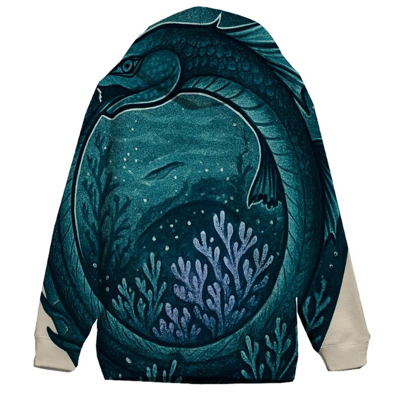Aurora Reef Ouroboros heavyweight hoodies