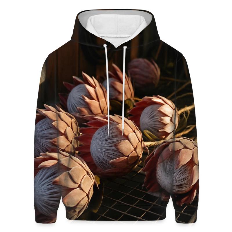 Protea Drying Rack In A Coastal Floristry Shed hoodie styles