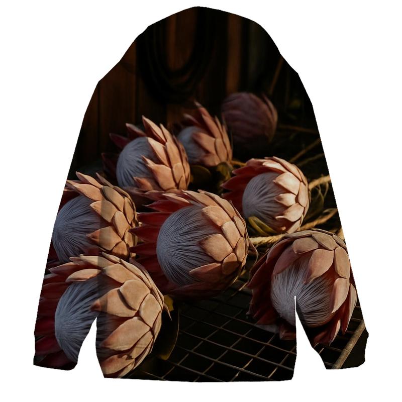 Protea Drying Rack In A Coastal Floristry Shed hoodie styles