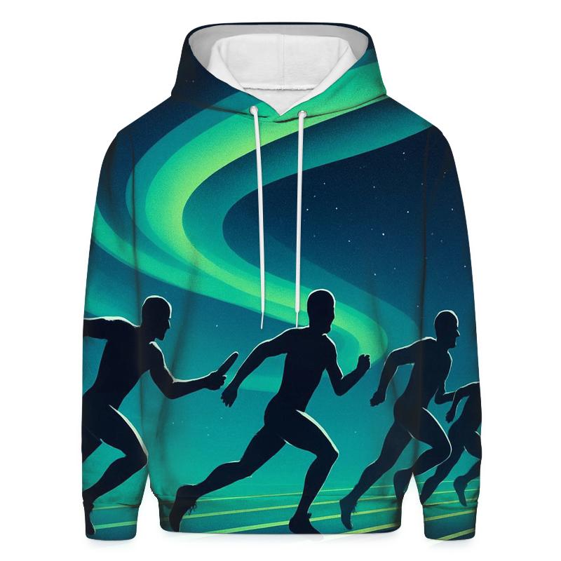Aurora Sprint Relay Baton Pass heavyweight hoodies