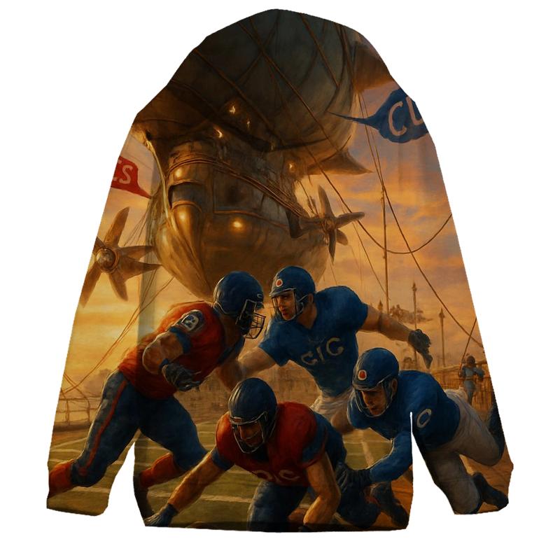 Sky Harbor Airship Stadium Battle Braves Versus Cubs graphic hoodies