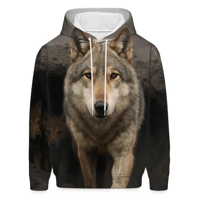 Den Site Survey On Volcanic Ash Plain pullover hoodies