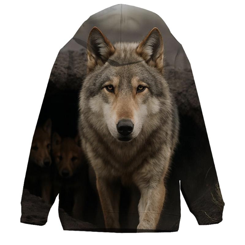 Den Site Survey On Volcanic Ash Plain pullover hoodies