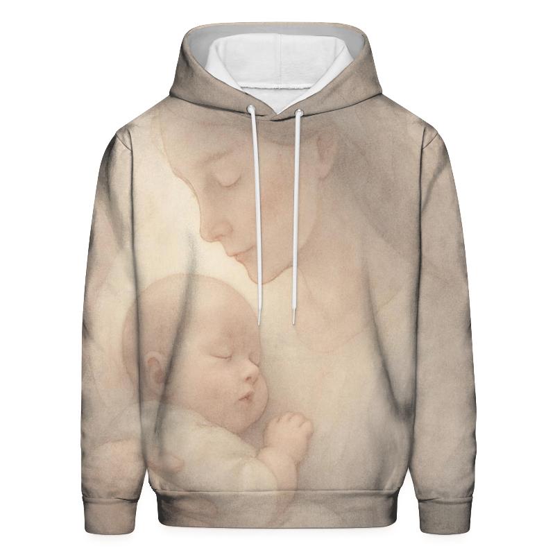 The First Shelter A Mothers Love Before Words heavyweight hoodies