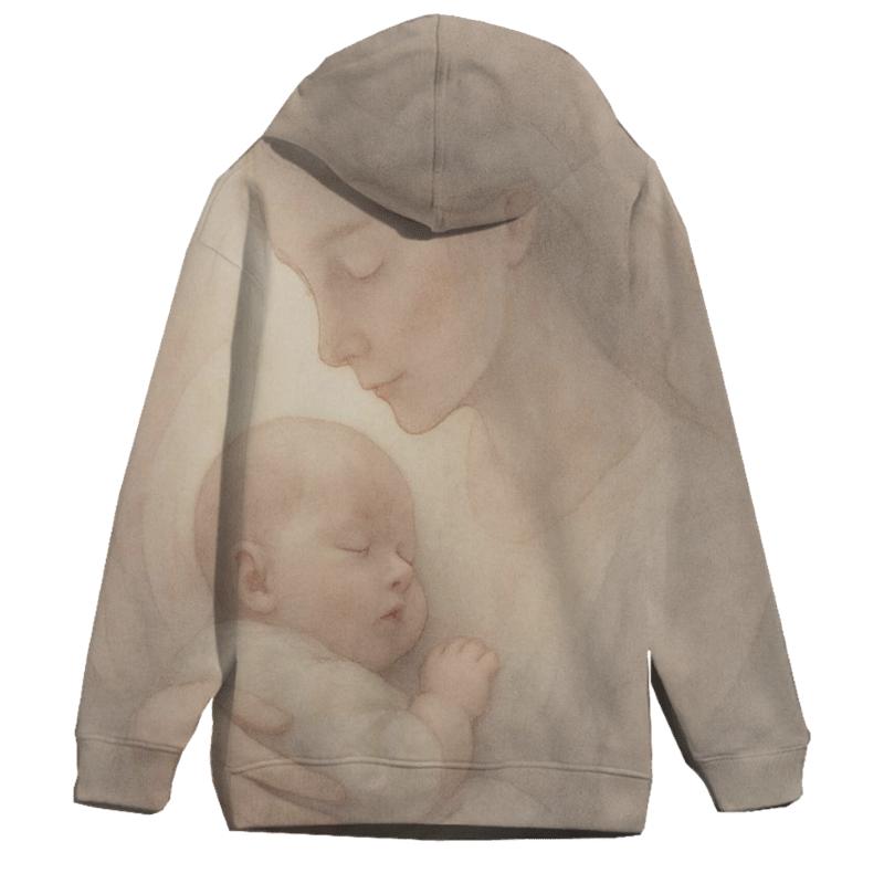 The First Shelter A Mothers Love Before Words heavyweight hoodies