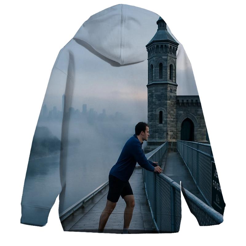 Harlem River Mist From High Bridge hoodie designs