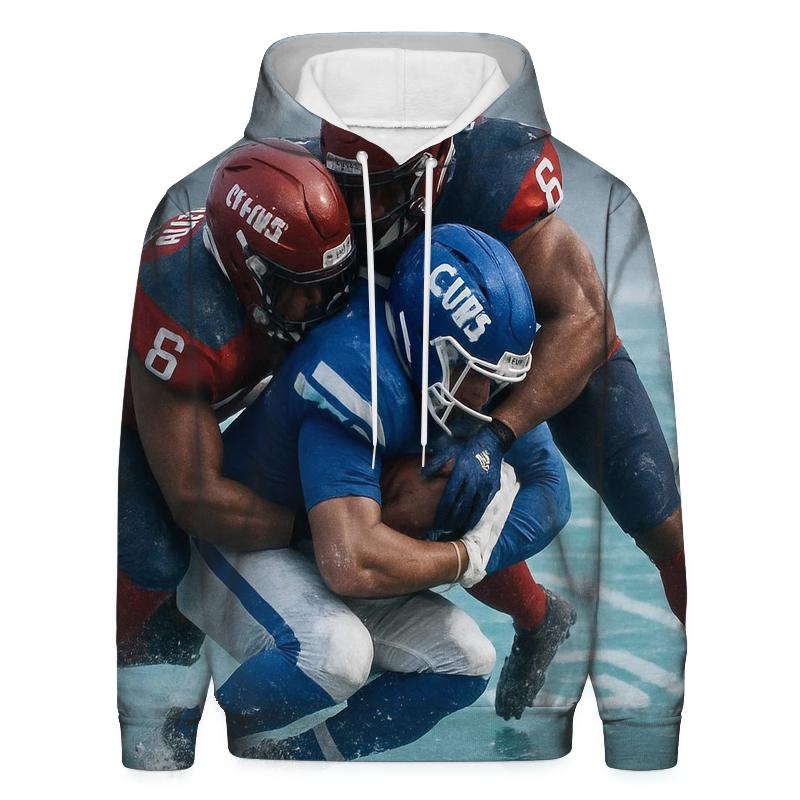 Frozen Lake Stadium Overtime Braves Versus Cubs printed hoodies
