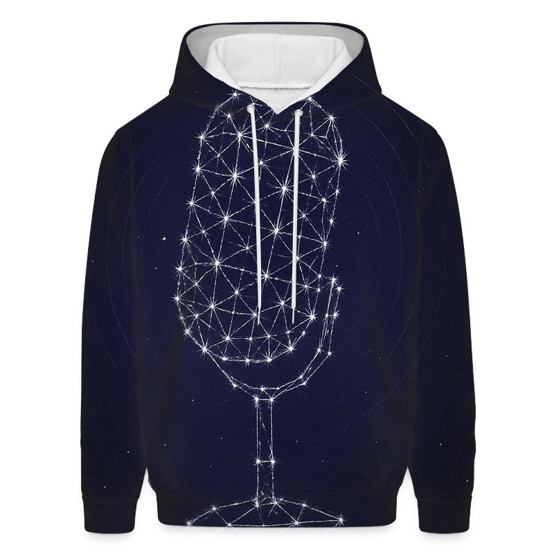 Microphone Constellation Bloom premium hoodies