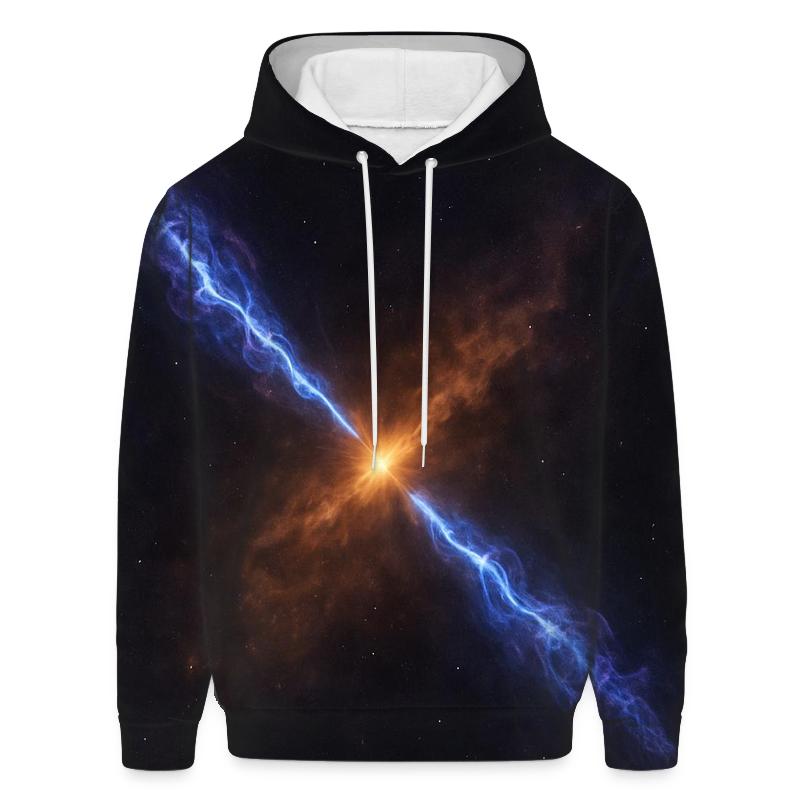 Bipolar Jet Outflow Knots lightweight hoodies