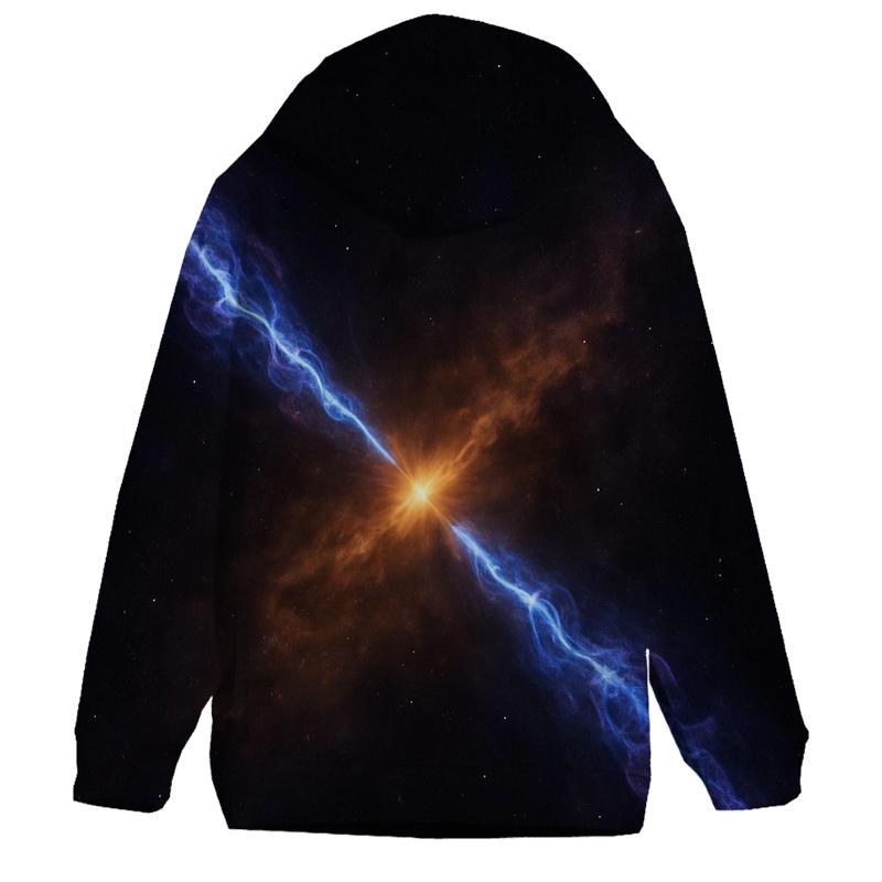 Bipolar Jet Outflow Knots lightweight hoodies