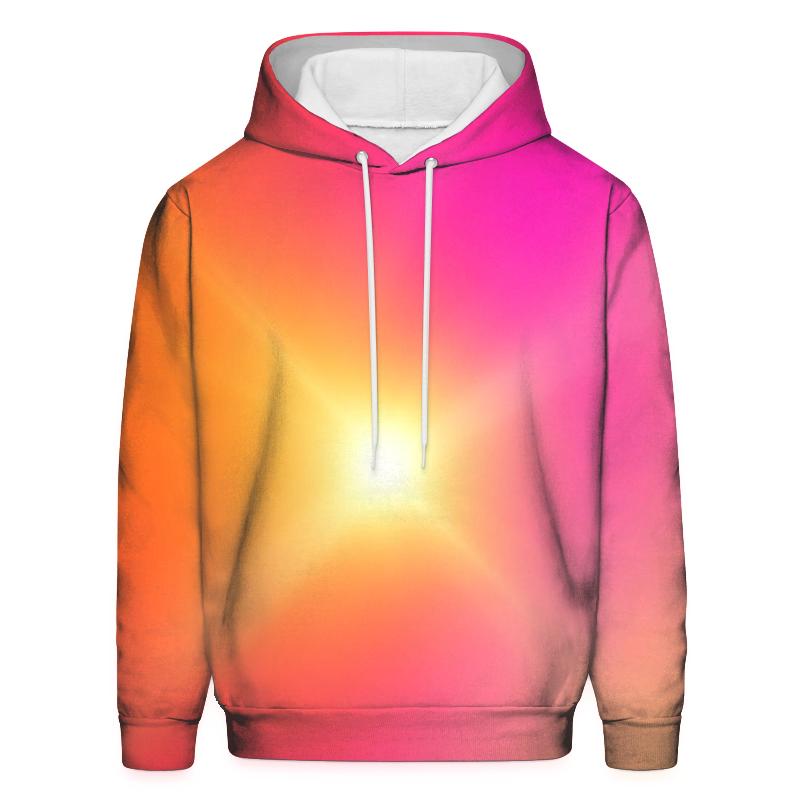 Solar Flare Tangerine Fade heavyweight hoodies