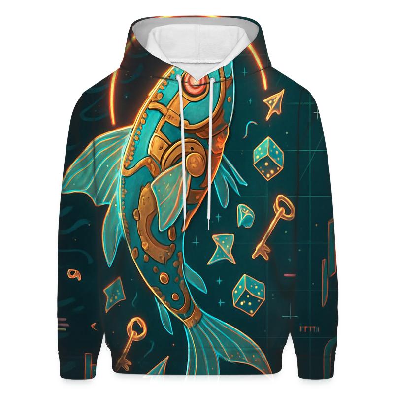 Clockwork Koi Paradox hoodie styles