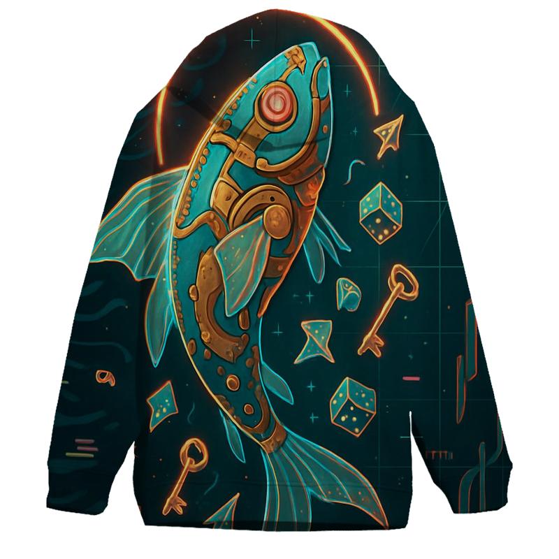 Clockwork Koi Paradox hoodie styles