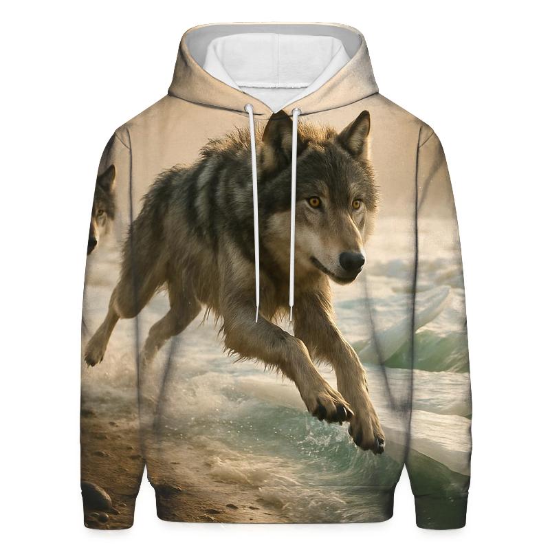 River Ice Breakup Chase At Spring Melt hoodie designs