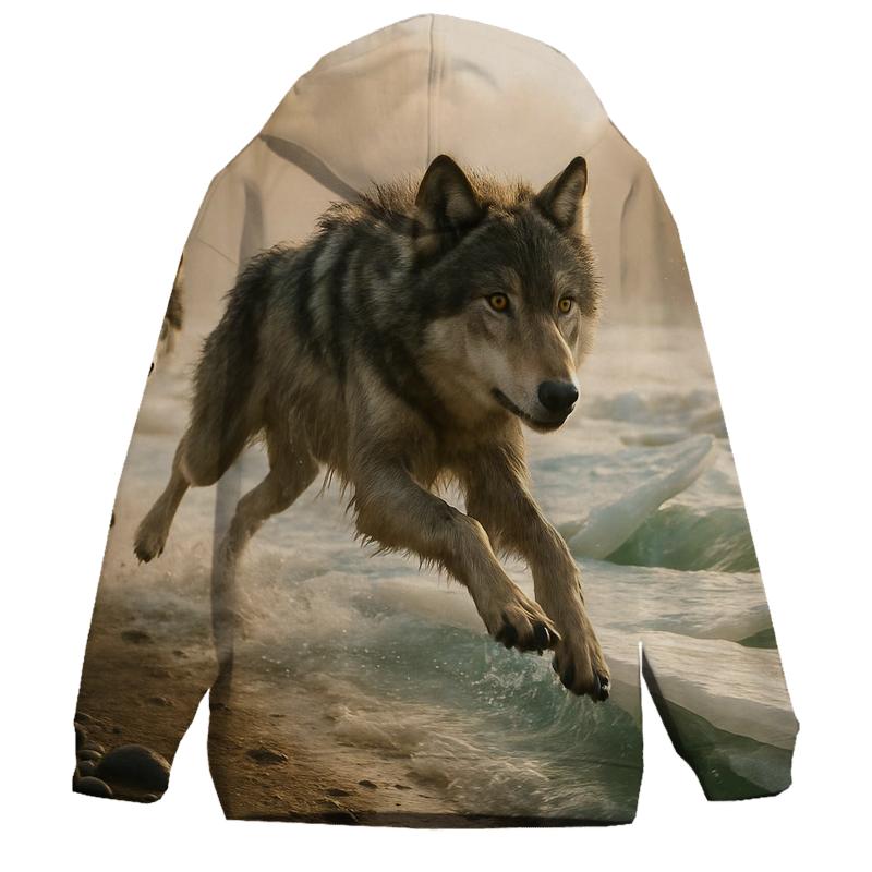 River Ice Breakup Chase At Spring Melt hoodie designs