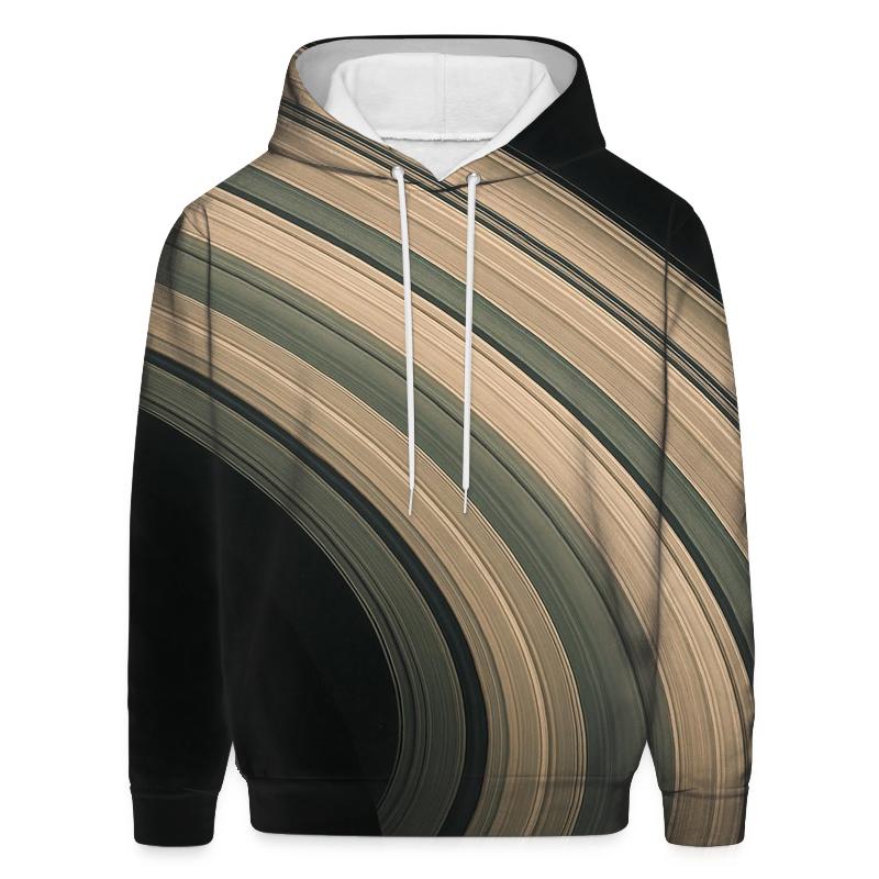 Ring Plane Horizon With Division Lines lightweight hoodies
