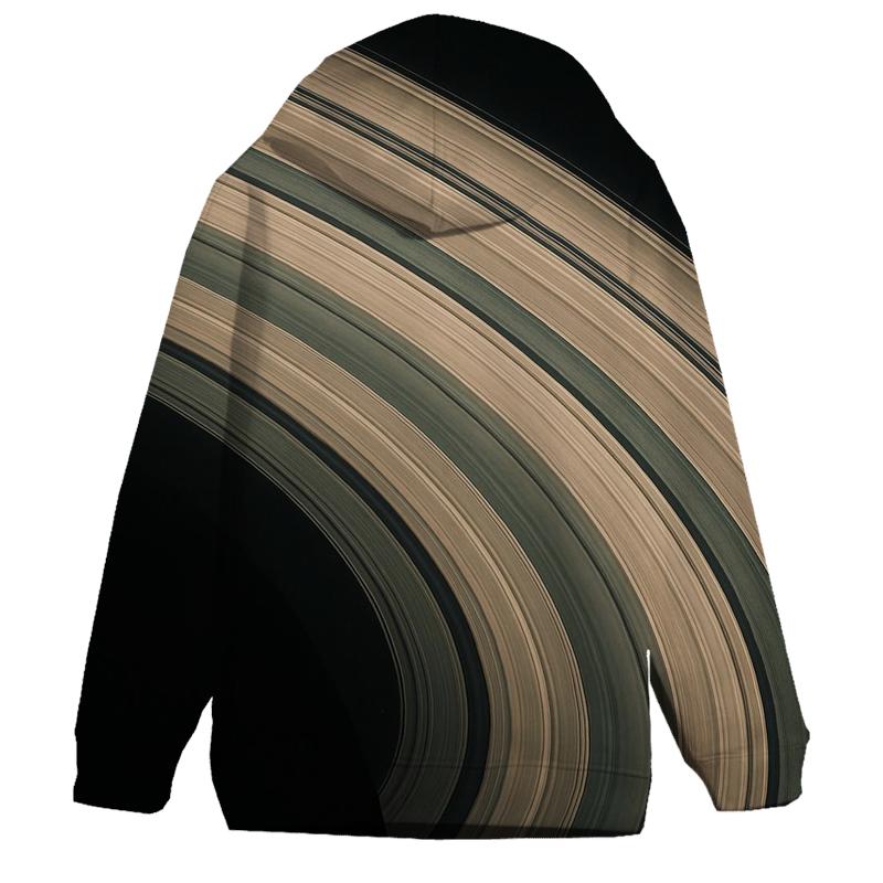 Ring Plane Horizon With Division Lines lightweight hoodies