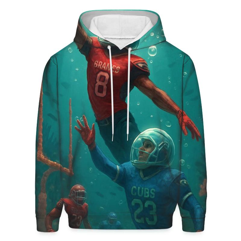 Underwater Coral Gridiron Braves Versus Cubs hoodie trends