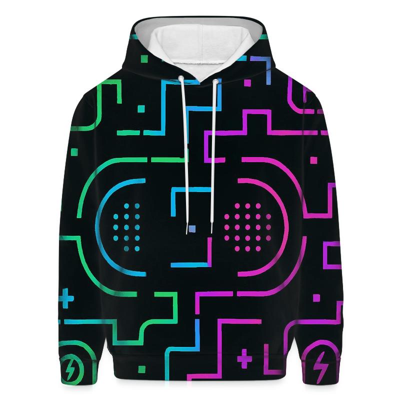 Laser Tag Arena Map hoodie styles