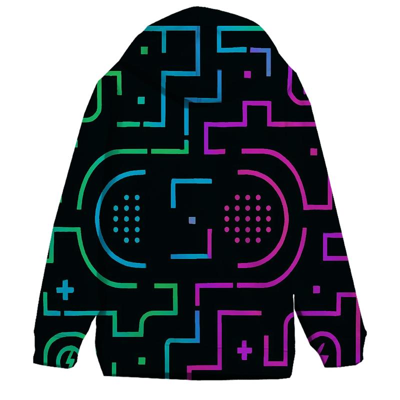 Laser Tag Arena Map hoodie styles