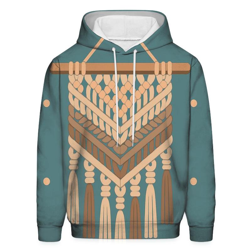 Macrame Wall Hanging Symmetry designer hoodies
