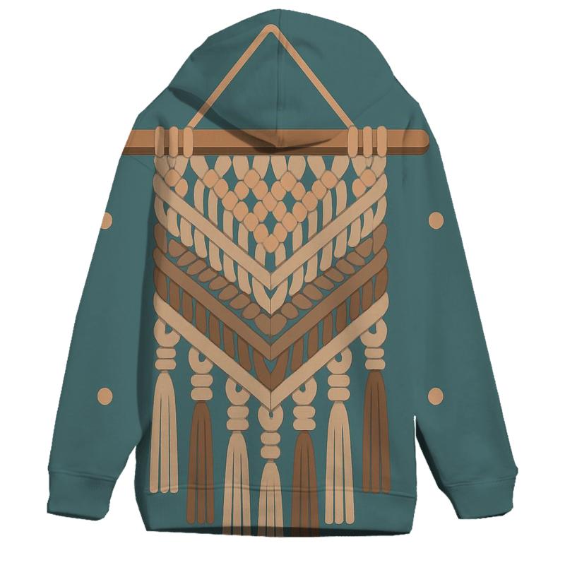 Macrame Wall Hanging Symmetry designer hoodies