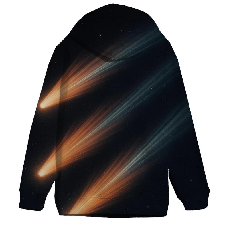 Comet Trail Fan And Ion Streaks premium hoodies