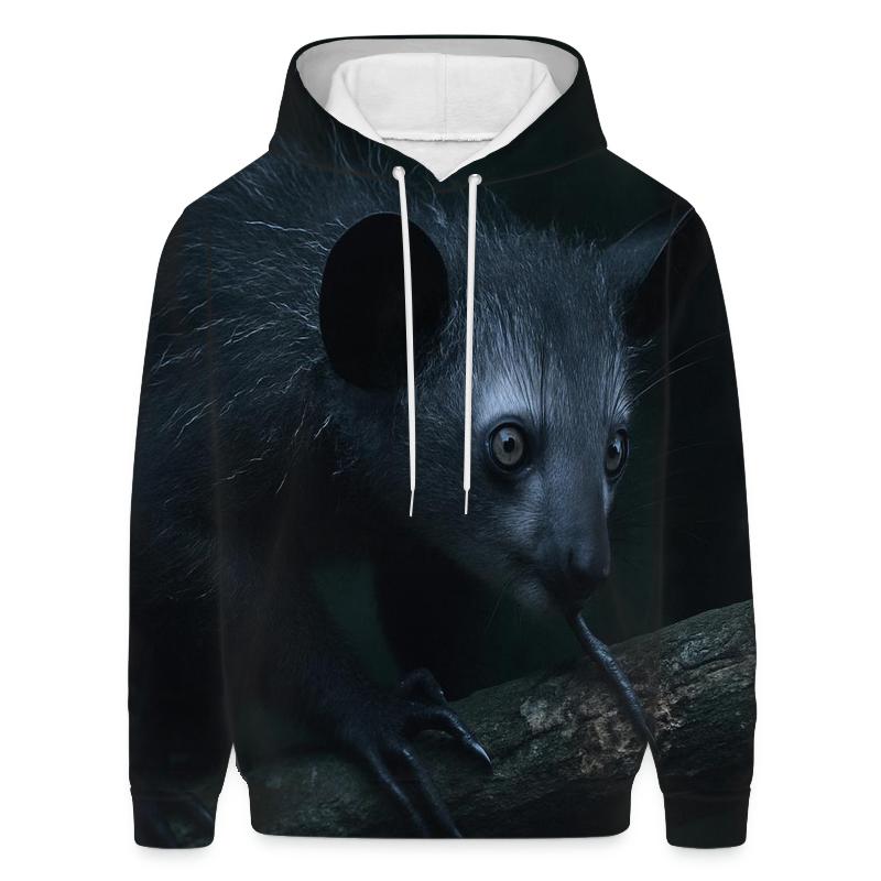 Midnight Forager Aye Aye zip-up hoodies