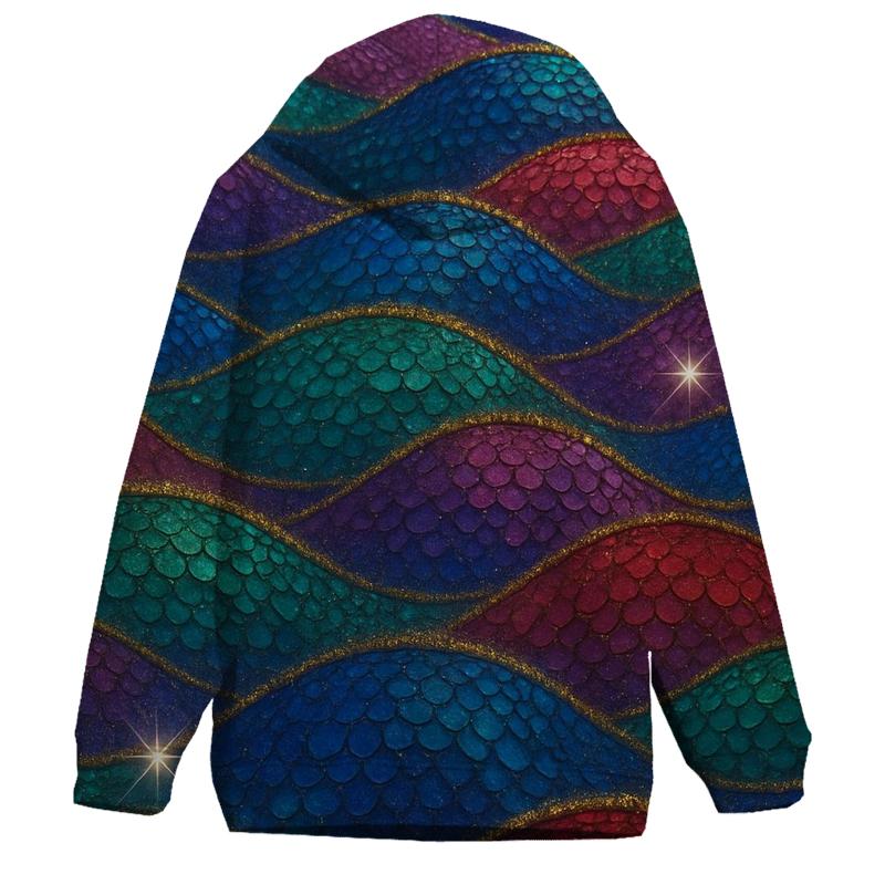 Sequin Wave Tides designer hoodies