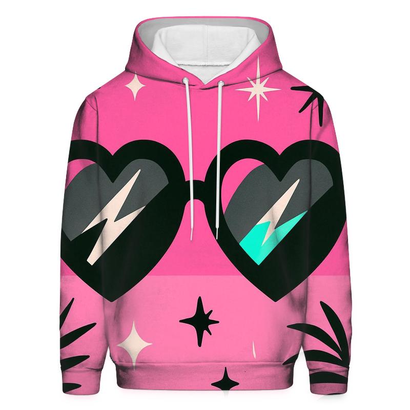 Chrome Heart Sunglasses Pop printed hoodies