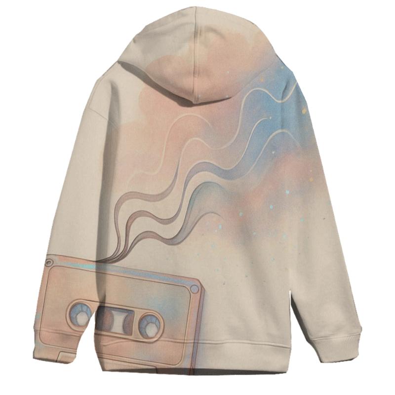 Cassette Ribbon Nebula lightweight hoodies