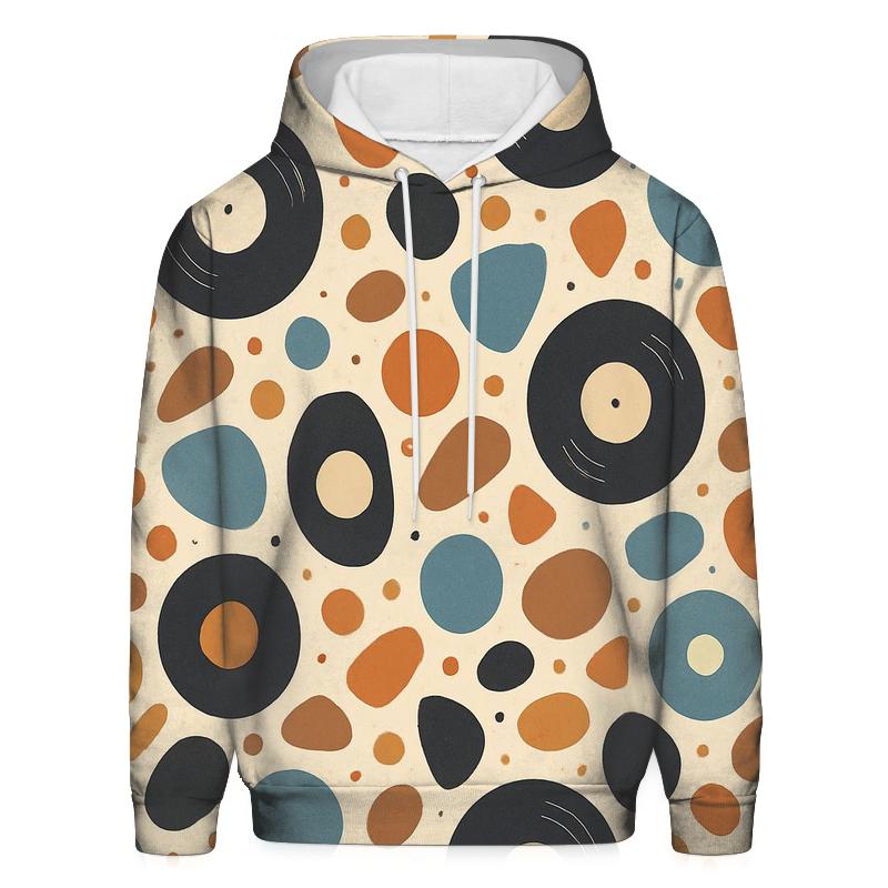 Terrazzo Record Shop Pebbles premium hoodies